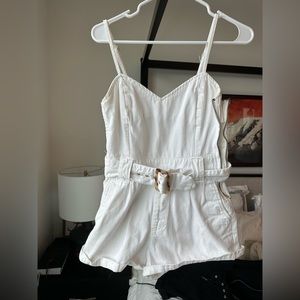 Show Me Your Mumu: Sloane Romper: white